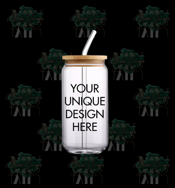Luxury Custom Glass Mug With Lid